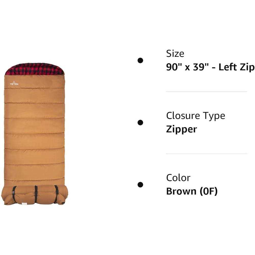 Teton Sports Deer Hunter Sleeping Bag - Image 4