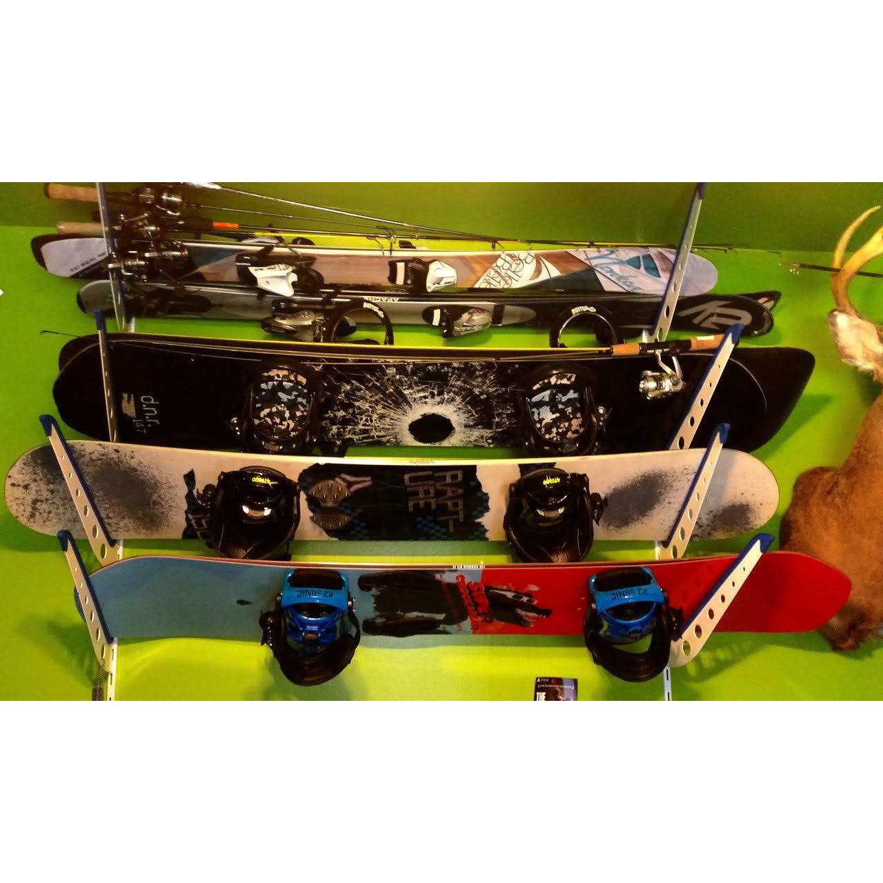 Storeyourboard Adjustable Snowboard Storage Rack - Image 5