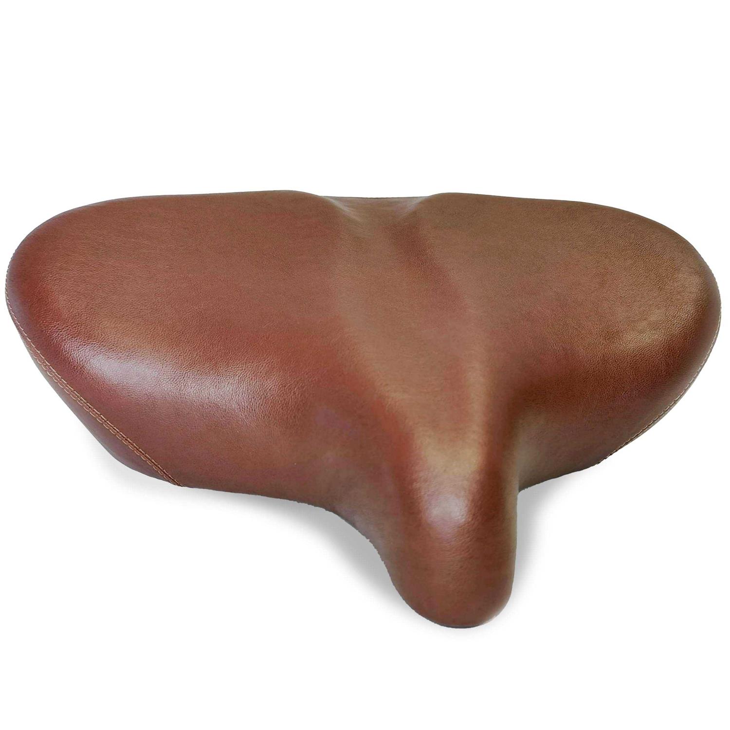 Sixthreezero Bike Seat, Comfortable Replacement Bicycle Saddle with Extra Large Seat and Super Max Cushion Wide Ergonomic Design