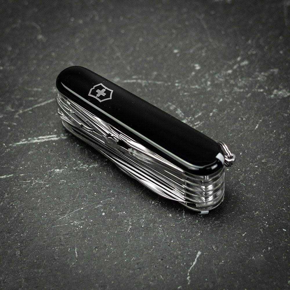Victorinox Swisschamp Black Swiss Army Pocket Knife - Image 4