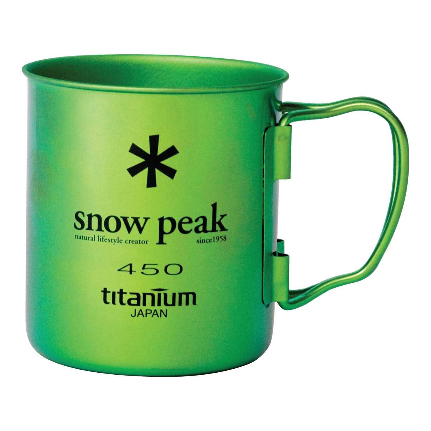 Snow Peak Single Wall 450 Titanium Cup