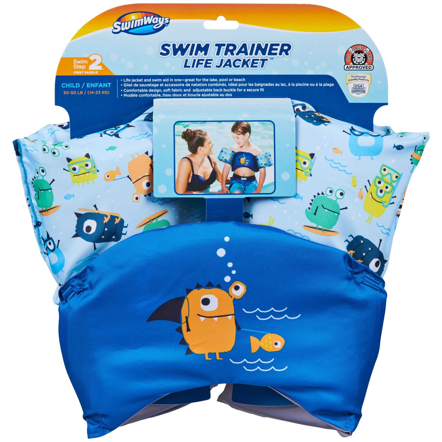 Swimways Sea Squirts Swim Trainer Life Jacket - Image 4