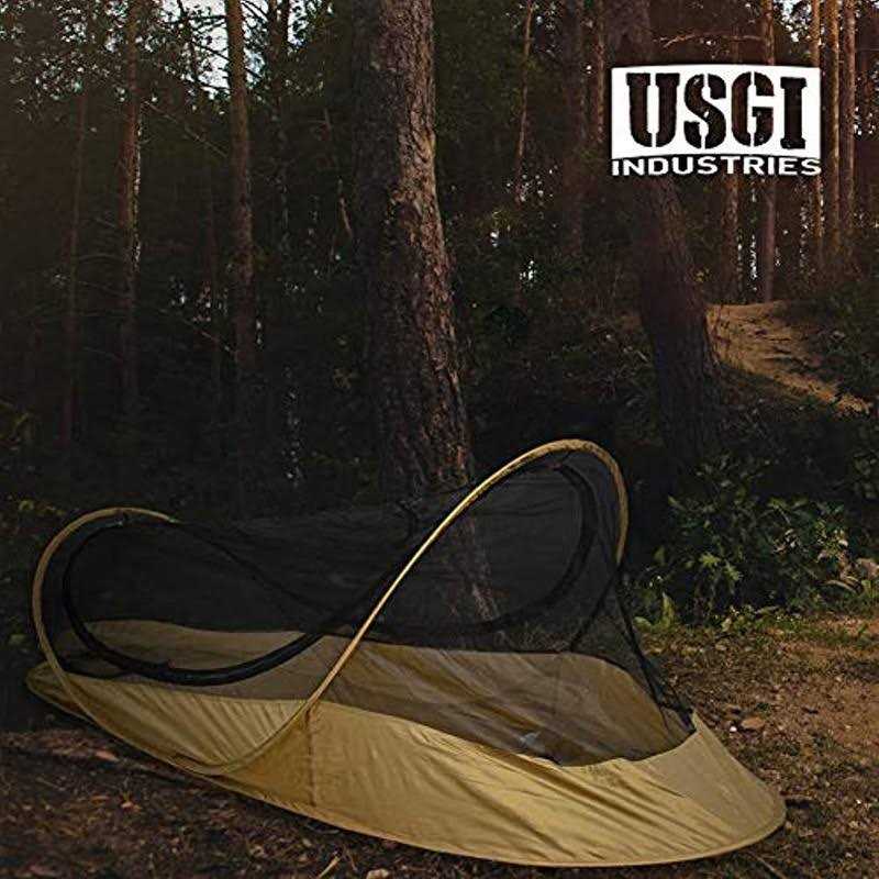 USGI Industries Bivy Tent Lightweight Single Person Sleeping Net System for Outdoors - Image 4