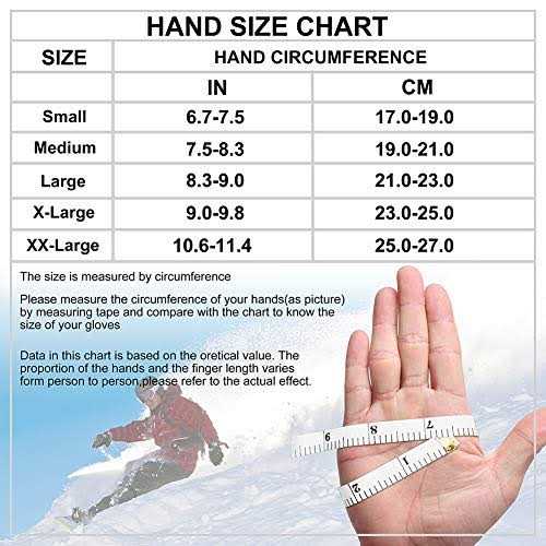 Kingsbom Winter Waterproof Thermal Gloves 3M Thinsulate Windproof Touch Screen Warm Gloves - Image 3