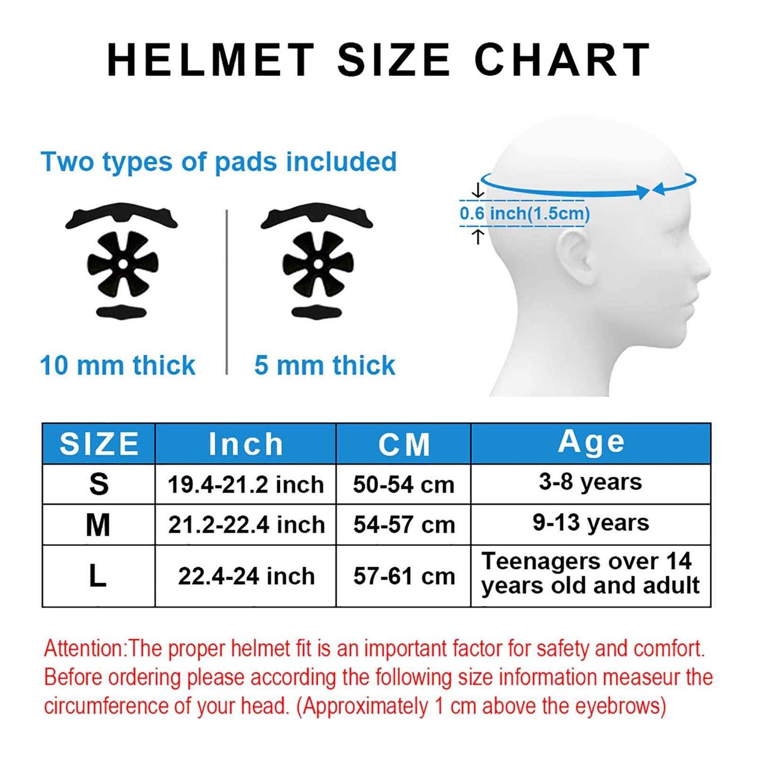 Glaf Toddler Helmet Kids Bike Helmets for 2-8 Years Old Baby Girls Boys Multi-Sport Helmet Adjustable Skateboard Bicycle Helmet Lightweight 2 Sizes - Image 2