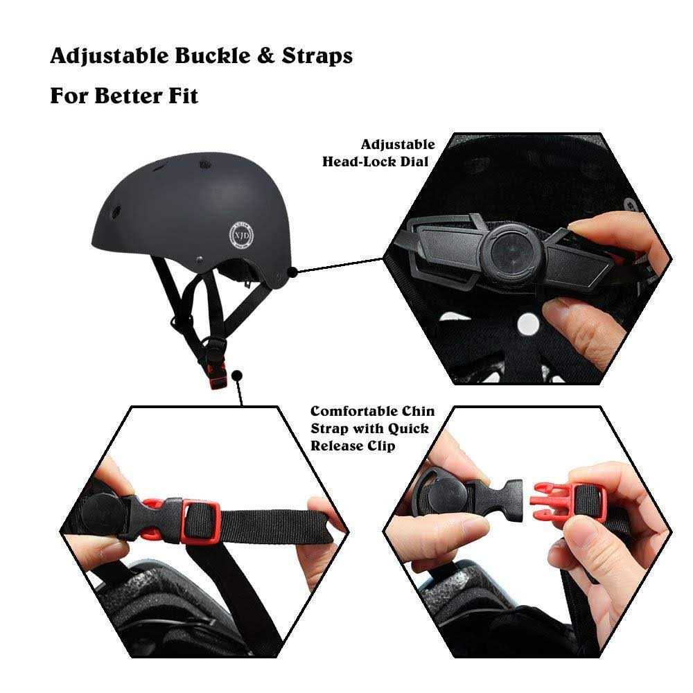 Glaf Toddler Helmet Kids Bike Helmets for 2-8 Years Old Baby Girls Boys Multi-Sport Helmet Adjustable Skateboard Bicycle Helmet Lightweight 2 Sizes - Image 4