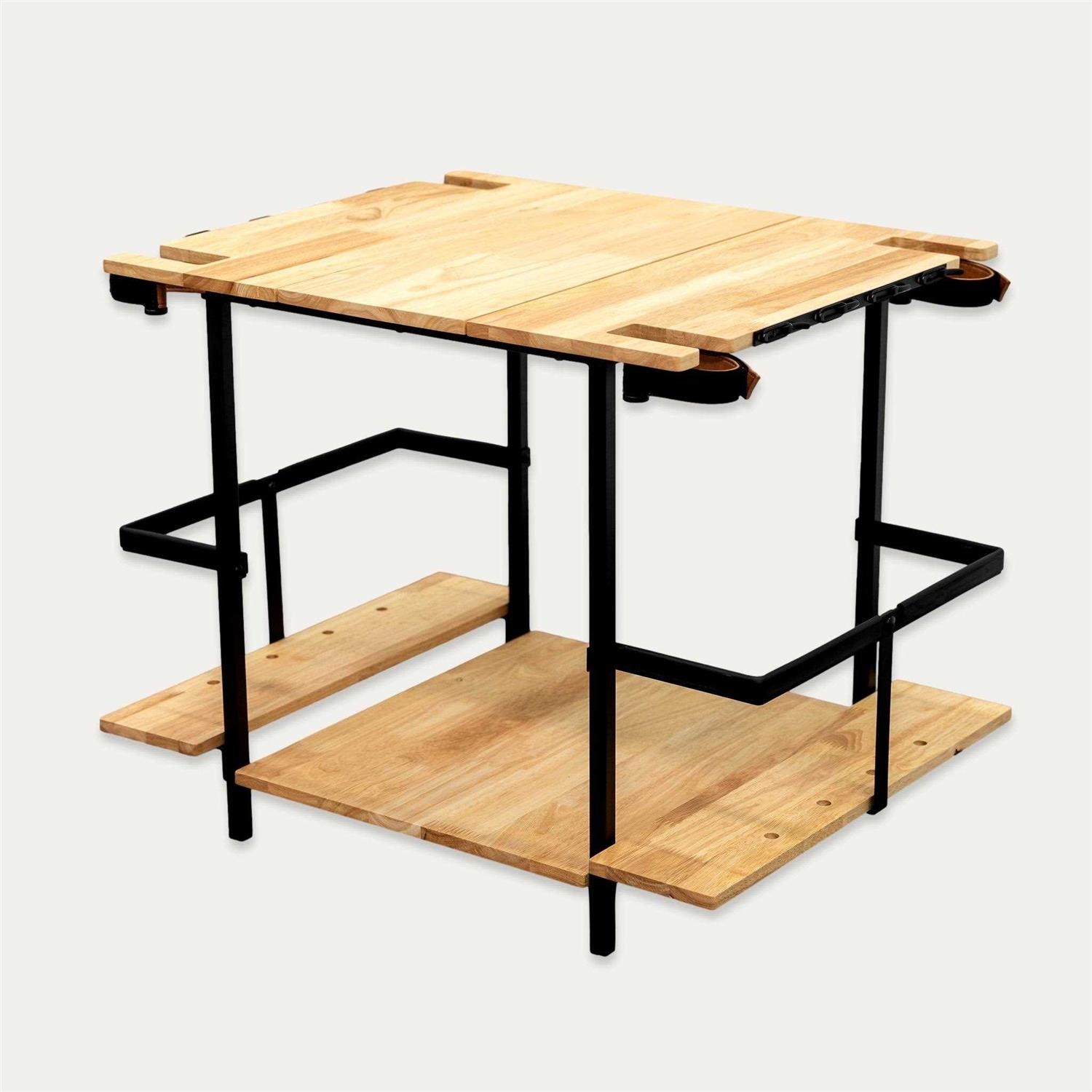 Teal Triangle Freestanding Ski Organizer - Image 4