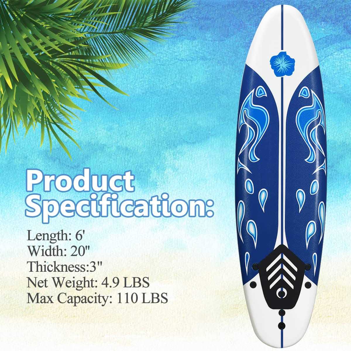 Surfboard Surf Foamie Boards Surfing Beach Ocean Body - Image 5