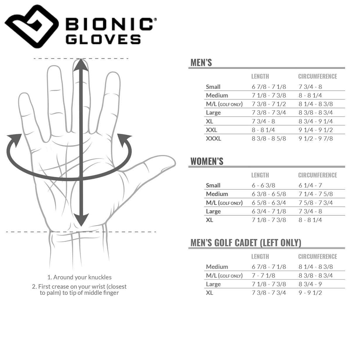 Bionic Golf Men's StableGrip 2.0 Glove - Image 5