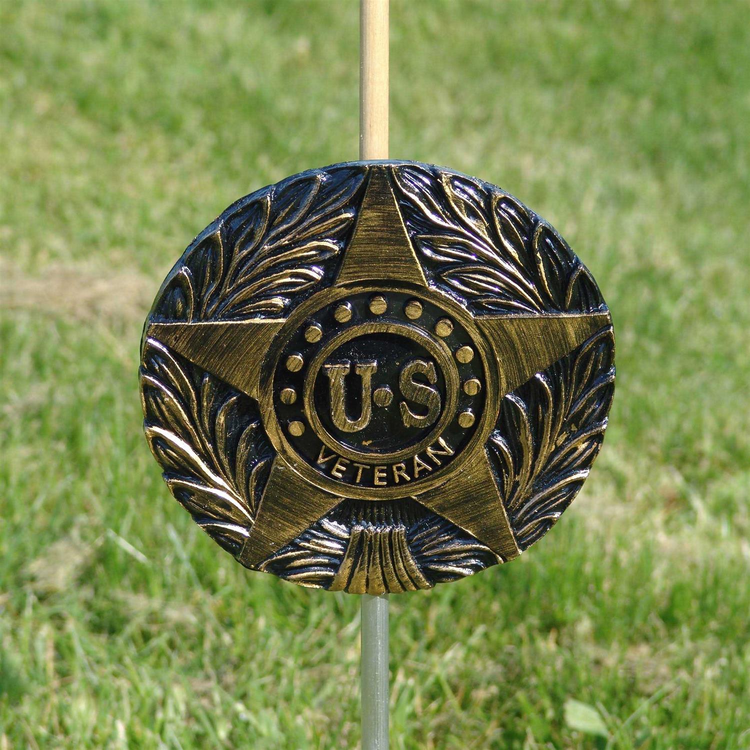 Super Tough U. S. Veteran Grave Marker - Image 5