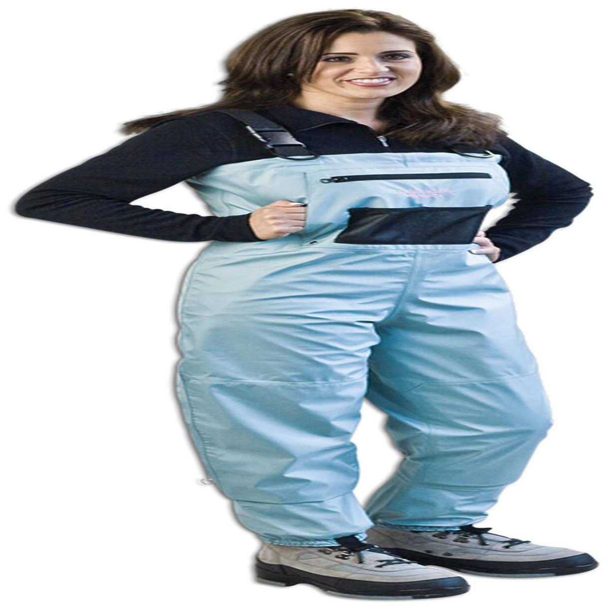 Caddis Wading Systems Caddis Women's Teal Deluxe Breathable Stockingfoot Waders - Image 5