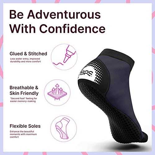 Bps New Zealand 'Second Skin' Soft and Ultra Stretch Water Socks Unisex - Image 4