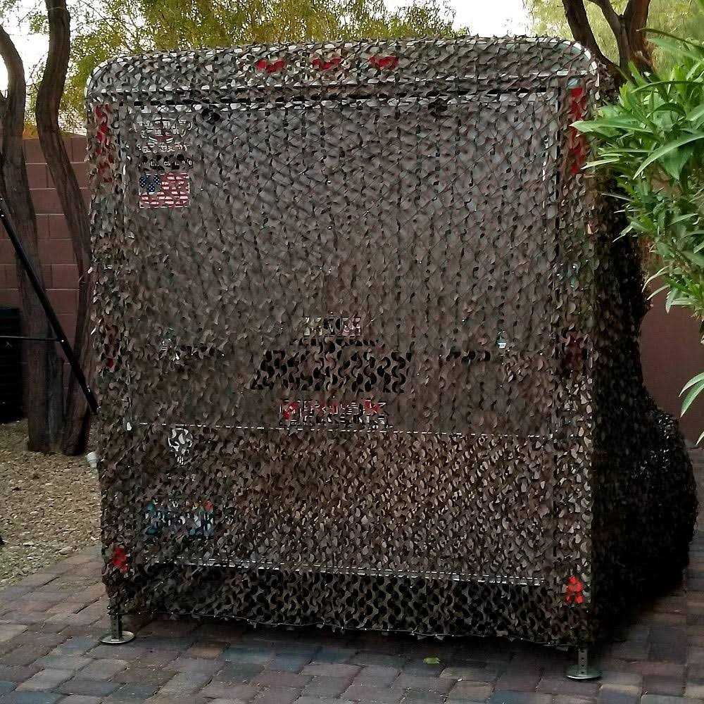 CamoSystems Woodland Military Reinforced Camo Netting BBT20 - Image 4