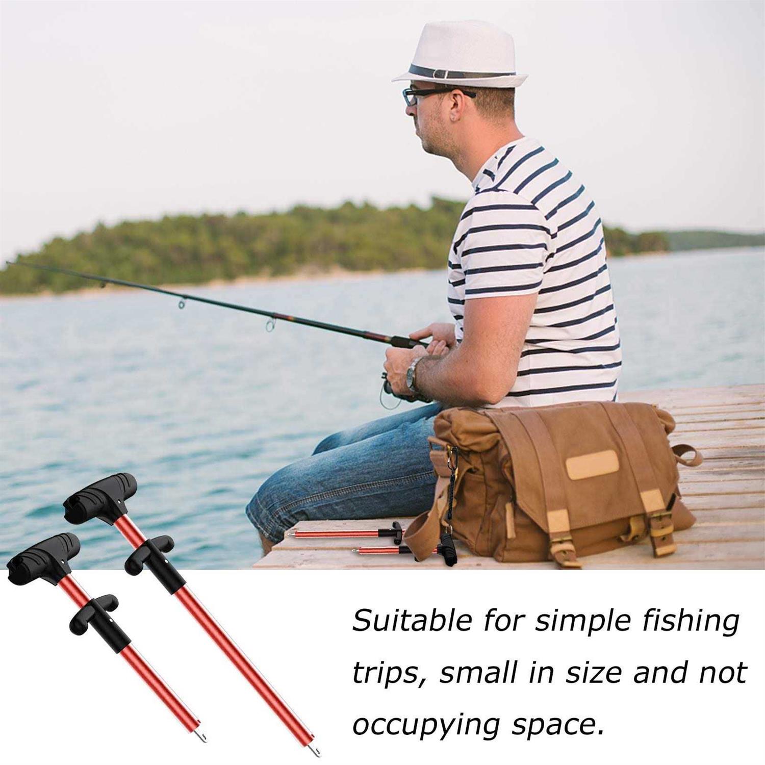 Sugelary Fish Hook Remover, Easy Reach and Portable Aluminum Fish Hook Remover Tool - Image 4