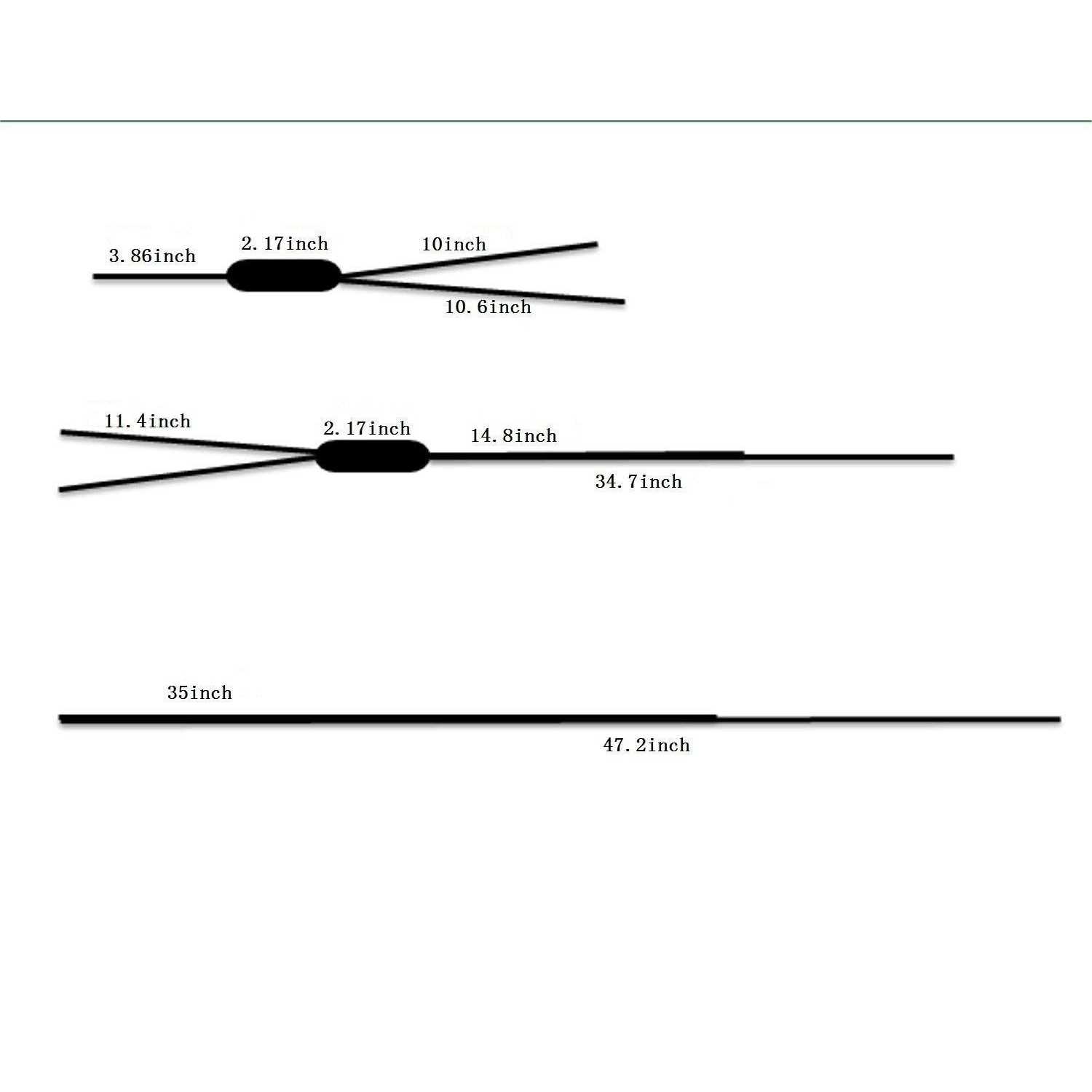 BMX Bike Gyro Brake Cables Front + Rear Spinner Rotor Set Kit - Image 3