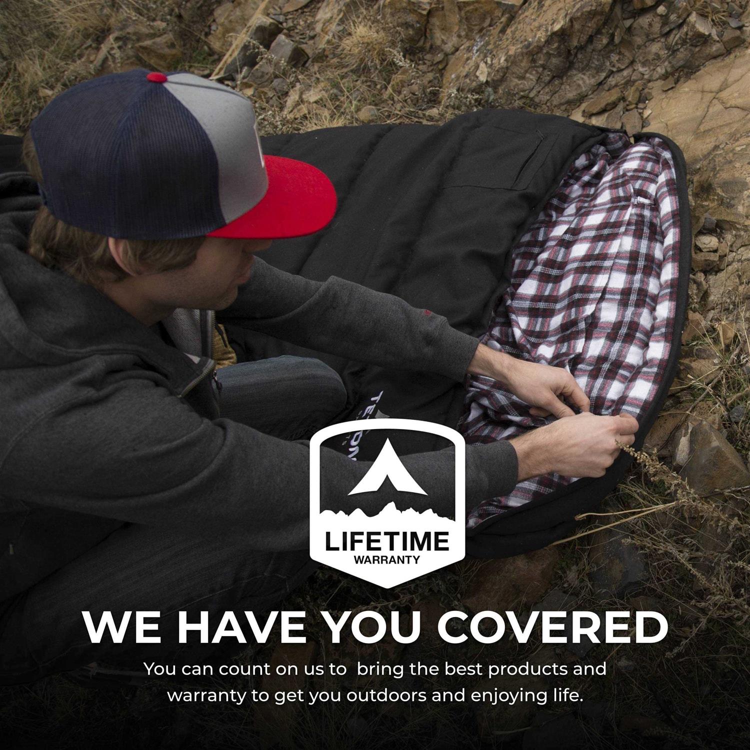 TETON Sports Outfitter XXL Sleeping Bag - Image 5