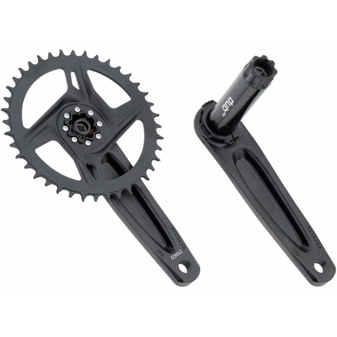 SRAM Rival 1 AXS Wide Power Meter Crankset DUB - Image 3