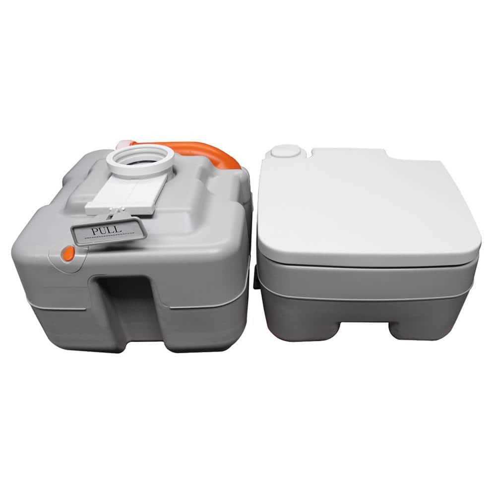 5 gal. Non-Stick Portable Toilet with Cleaning Wand - Image 3