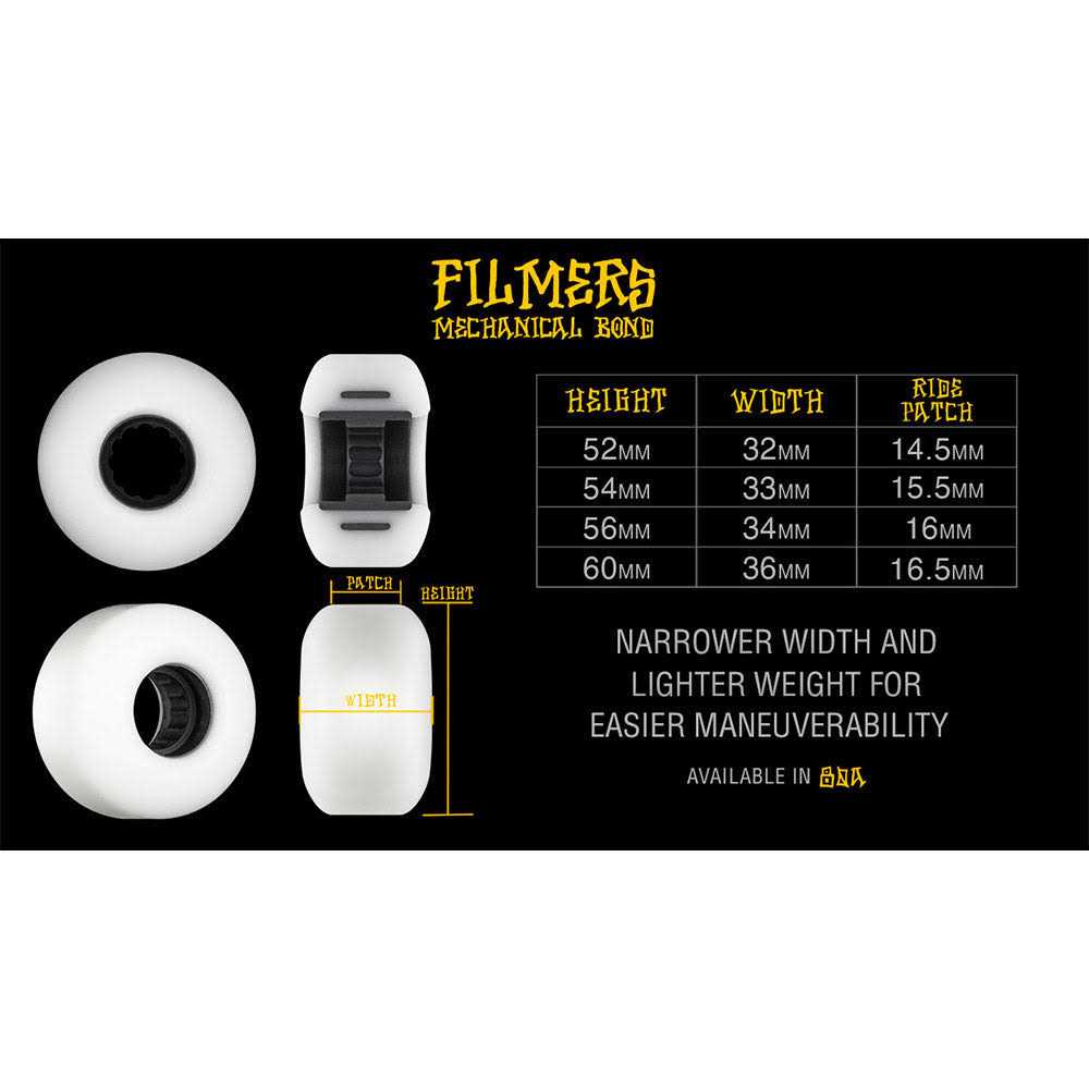 Bones ATF Filmers 80A Wheels - Image 5