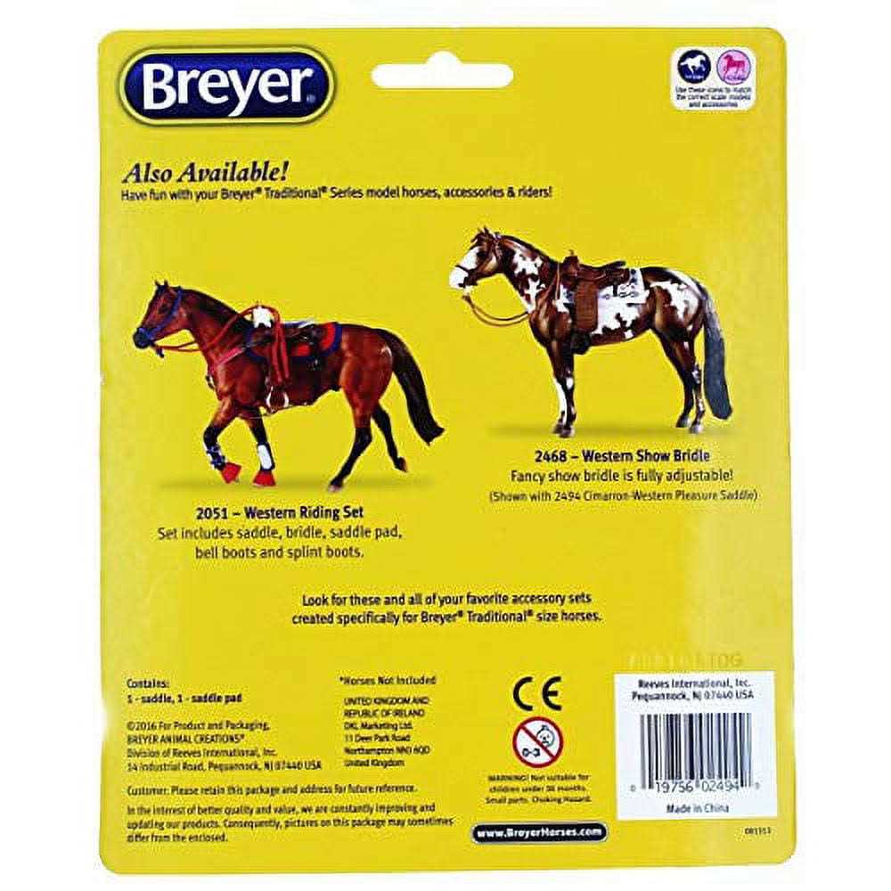 Breyer Traditional Cimarron Western Pleasure Saddle - Image 4