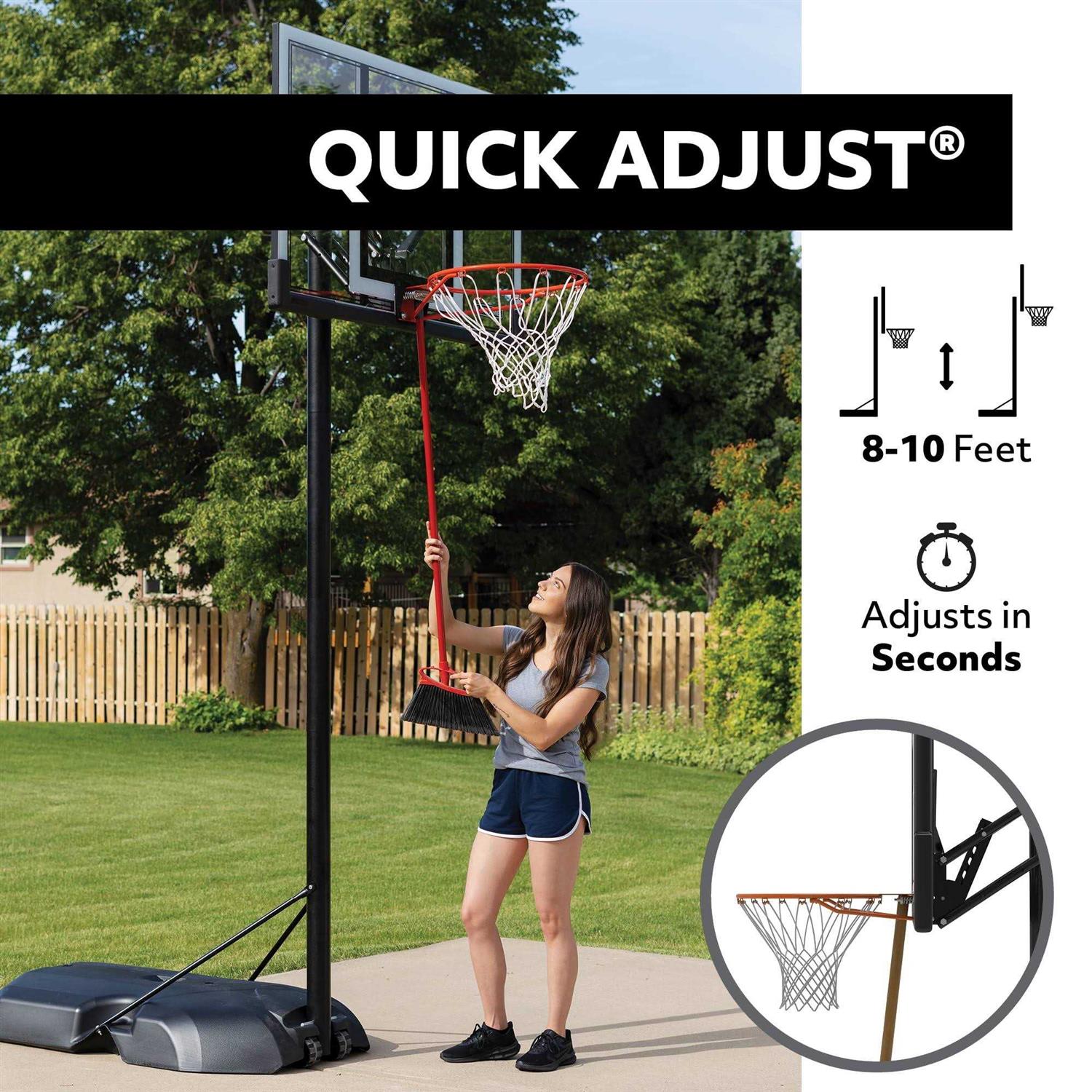 Lifetime Adjustable Portable Basketball Hoop - Image 5