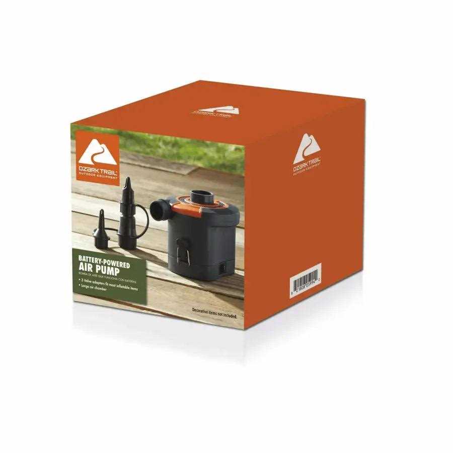 Ozark Trail Sidewinder D Cell Electric Air Pump - Image 3