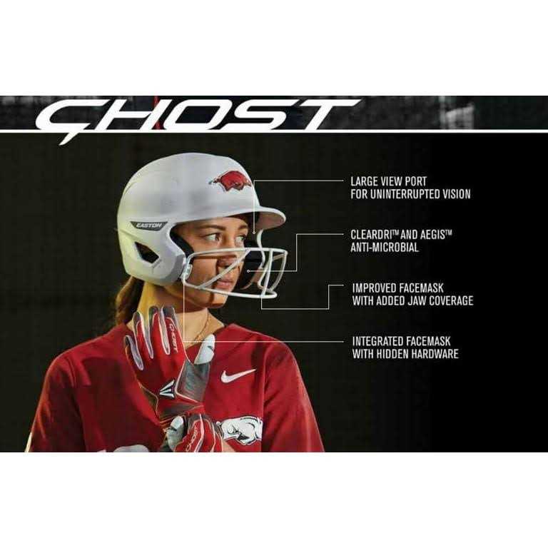 Easton Ghost Matte Batting Helmet Softball - Image 3