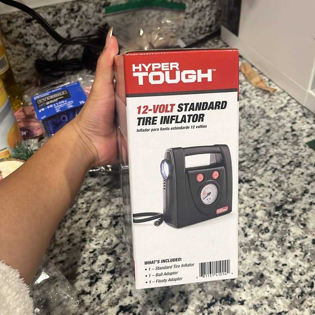 Hyper Tough 12V Standard Tire Inflator - Image 5