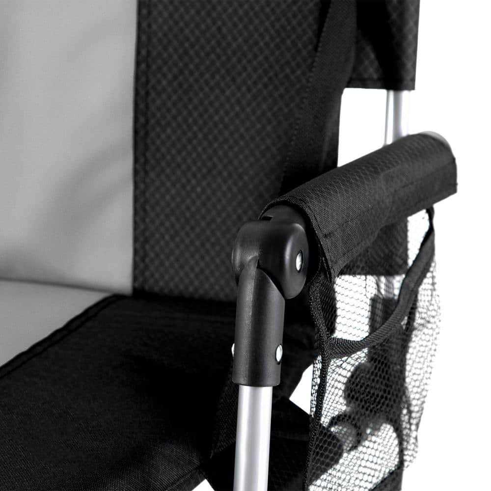 Portable Stadium Seat Padded Chair with Armrests - Image 3