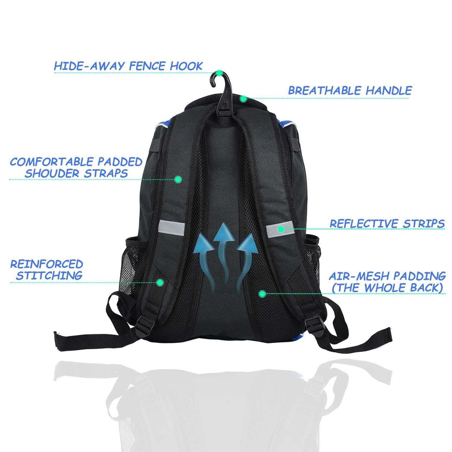 WOLT Youth Baseball Bag Bat Backpack for Baseball T-Ball & Softball Equipment & Gear - Image 3