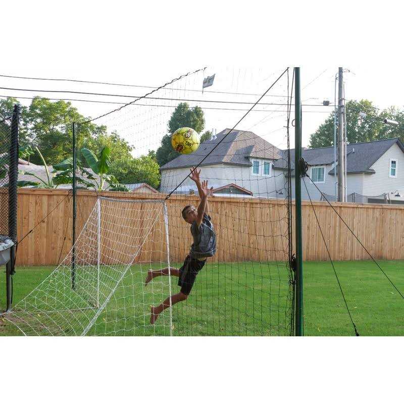 Open Goaaal Soccer Practice Net Rebounder Backstop with Goal Standard - Image 4