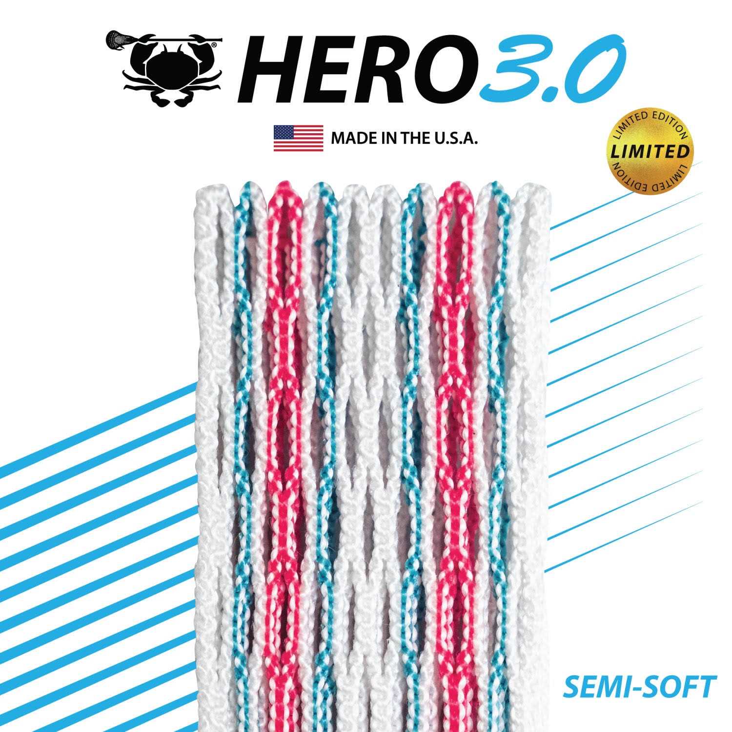 ECD Hero 3.0 Semi Soft Lacrosse Mesh - Image 3