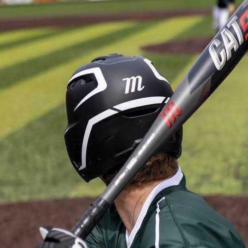 Marucci Duravent Batting Helmet with Jaw Guard - Image 3