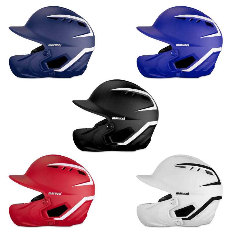 Marucci Duravent Batting Helmet with Jaw Guard - Image 4