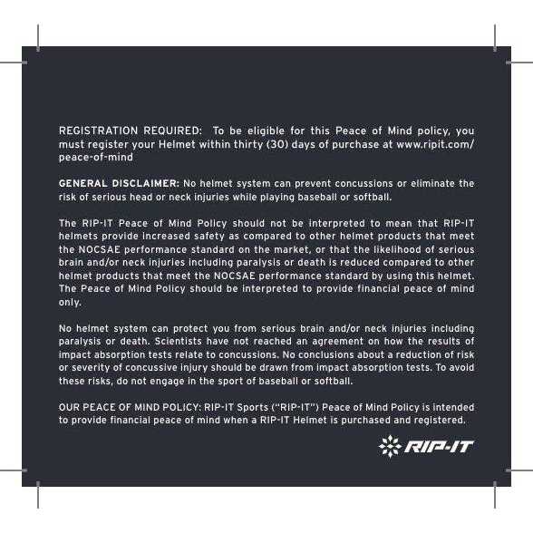 Girls' RIP-IT Play Ball Softball Batting Helmet - Image 5