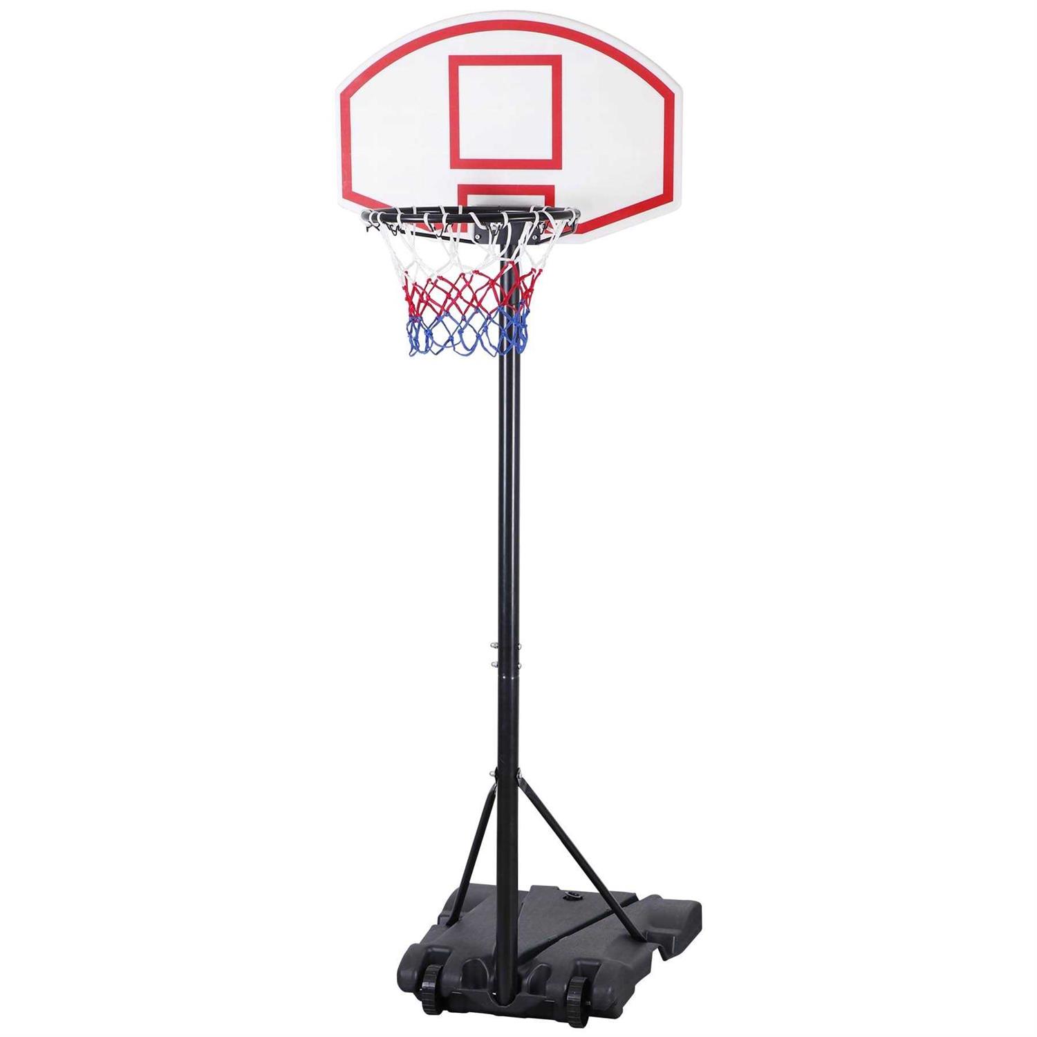 Nova Microdermabrasion Kids Portable Height Adjustable Basketball Hoop Stand 28 Inch Backboard - Image 5