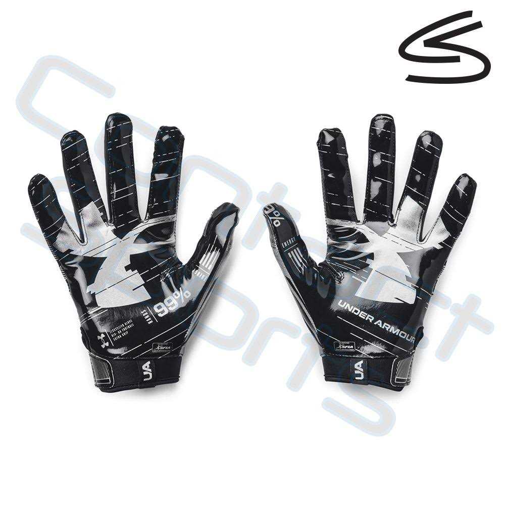 Under Armour F8 Youth Football Gloves - Image 3