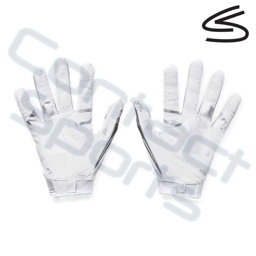 Under Armour F8 Youth Football Gloves - Image 4