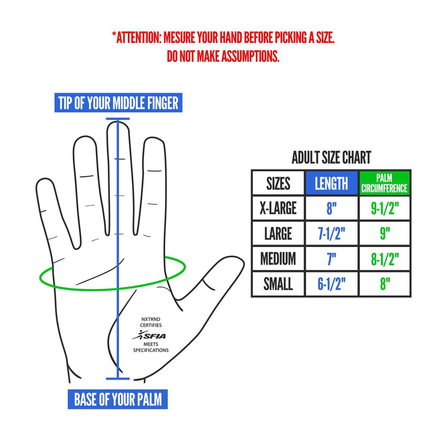 Nxt Nxtrnd Nxtrnd G1 Football Gloves - Image 3