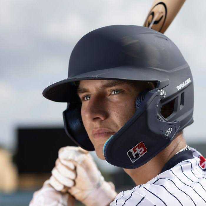 Rawlings Mach Batting Helmet Adjustable Face Guard Senior - Image 4