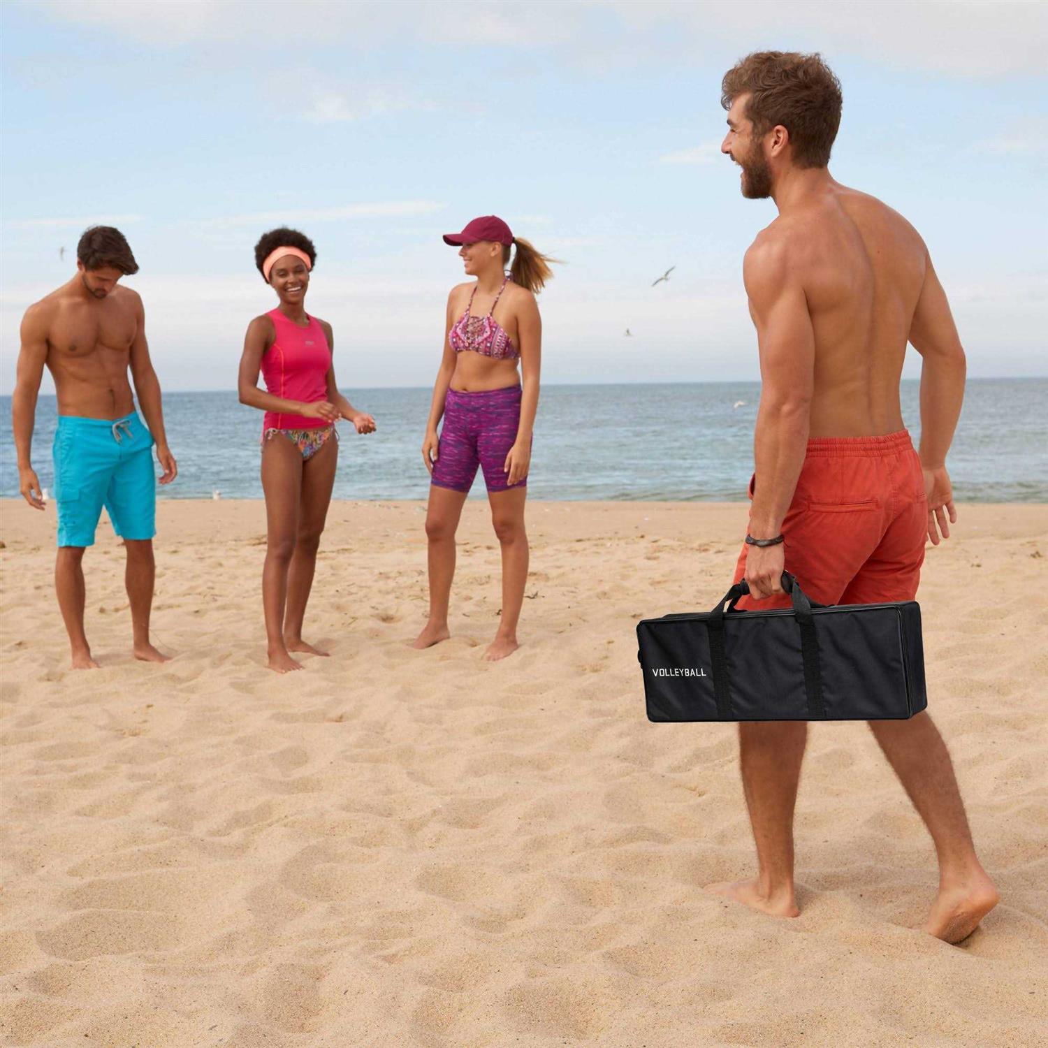 Franklin Sports Steel Volleyball Net System - Image 3