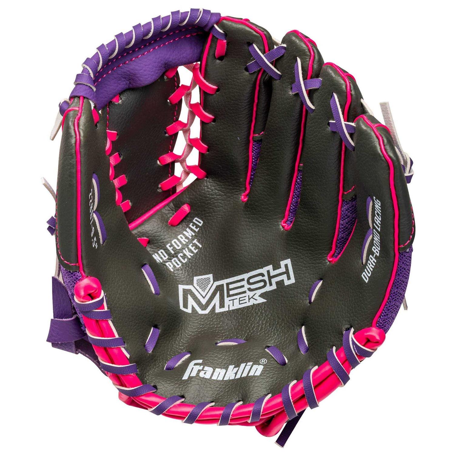 Franklin Sports 9.5'' Meshtek Glove with Ball - Image 4