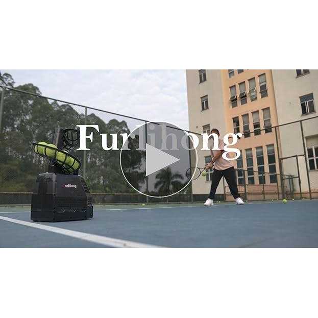 Furlihong 680BH 2 in 1 Baseball & Tennis Ball Launcher Machine, Adjustable Launching Angle, Speed and Interval - Image 4