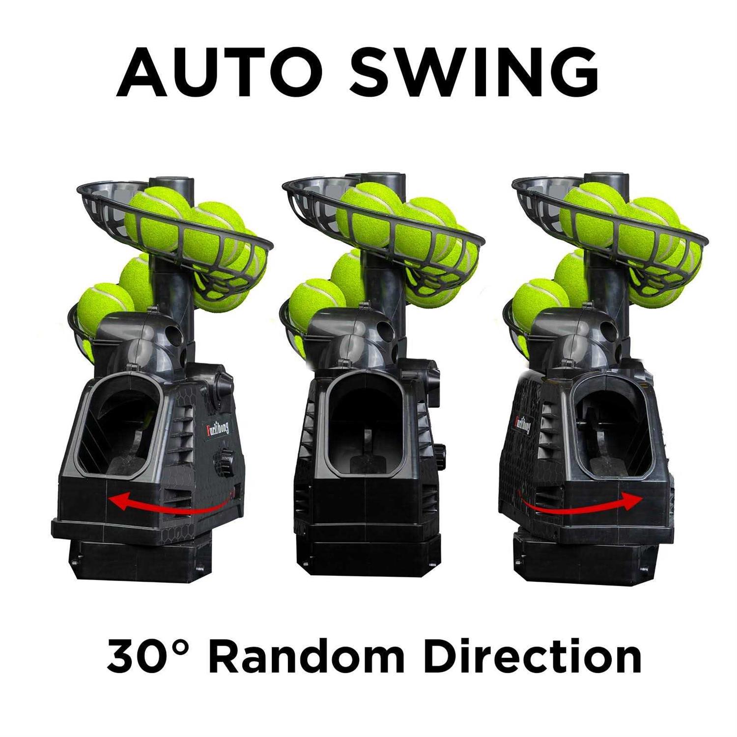 Furlihong 680BH 2 in 1 Baseball & Tennis Ball Launcher Machine, Adjustable Launching Angle, Speed and Interval - Image 5