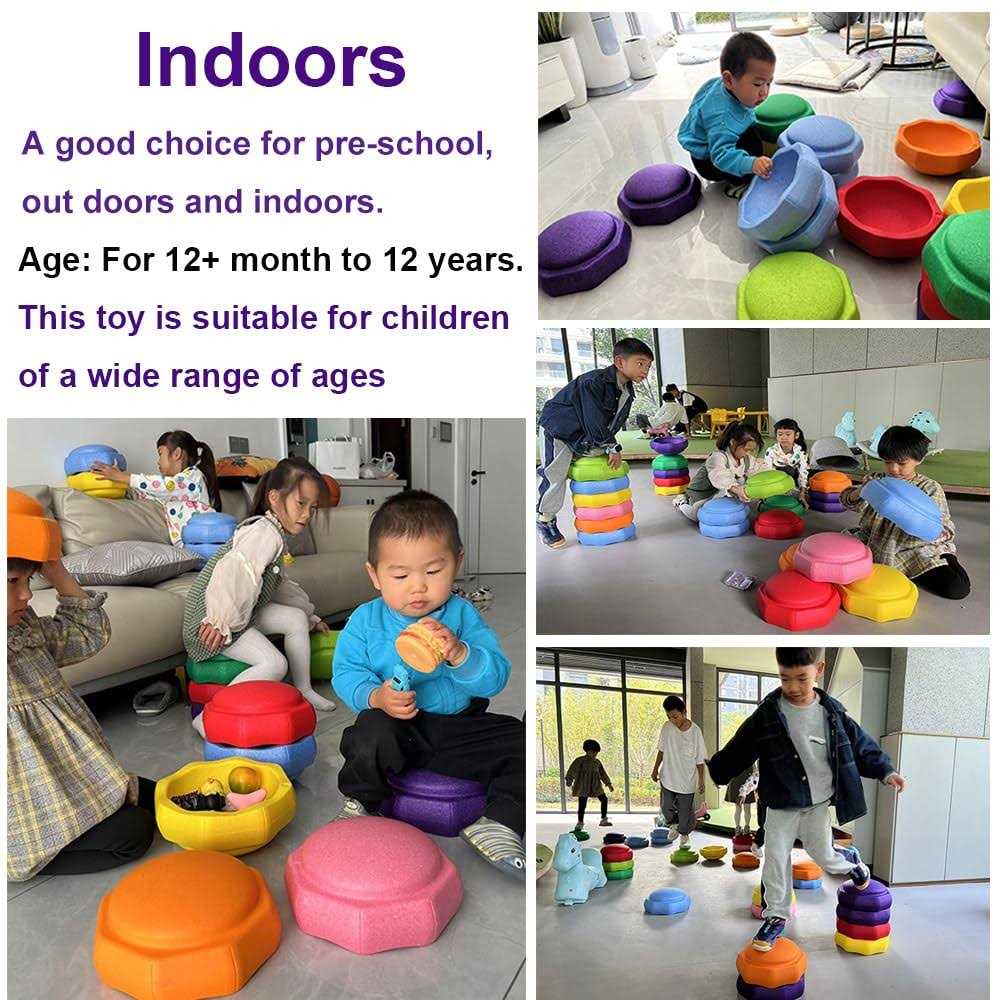 Miss ivy's Balance Stepping Stones for Kids - Image 2