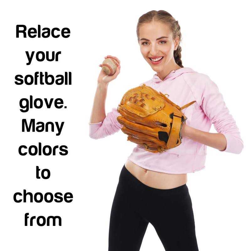 Teeliy Softball and Baseball Glove Lace Kit Mitt Leather Lacing Repair in Baseball Gloves - Image 4