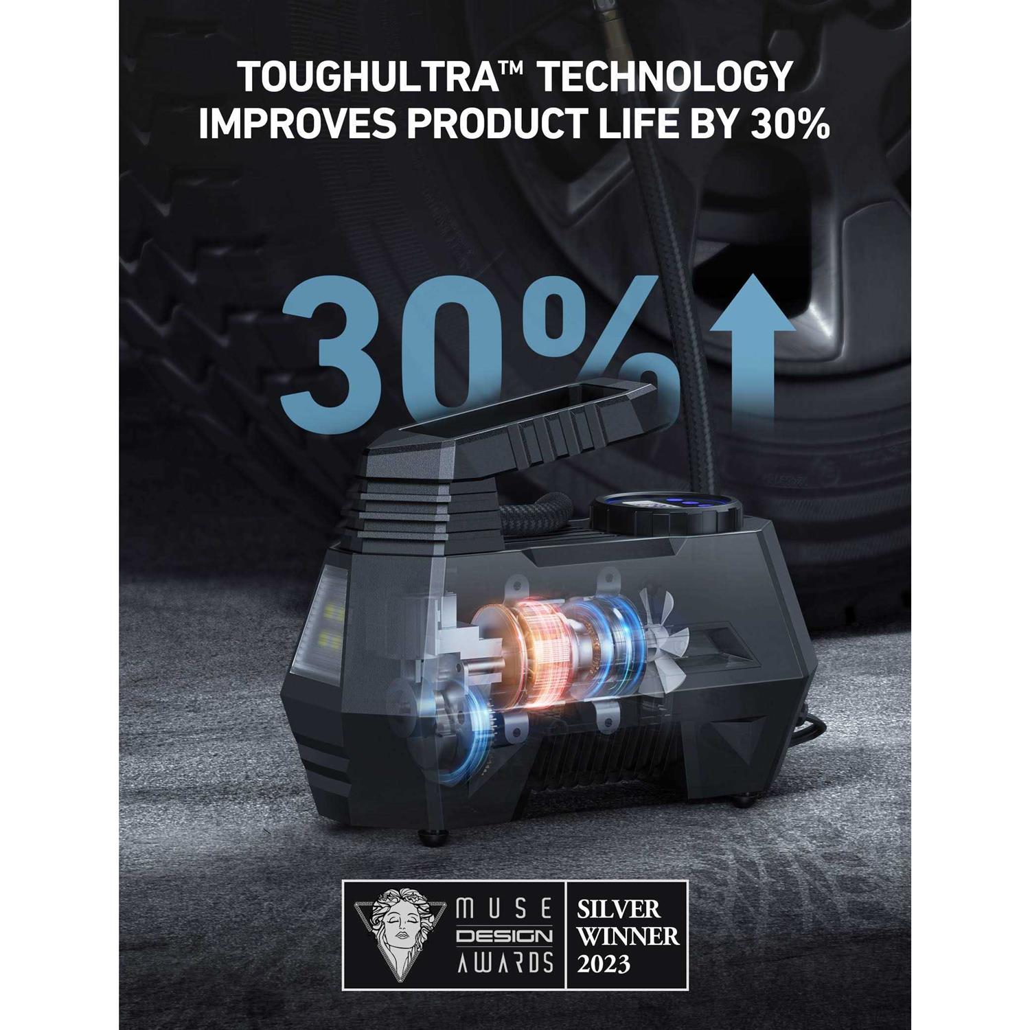 AstroAI Tire Af08 Inflator Portable Air Compressor Air Pump for Car Tires - Image 4