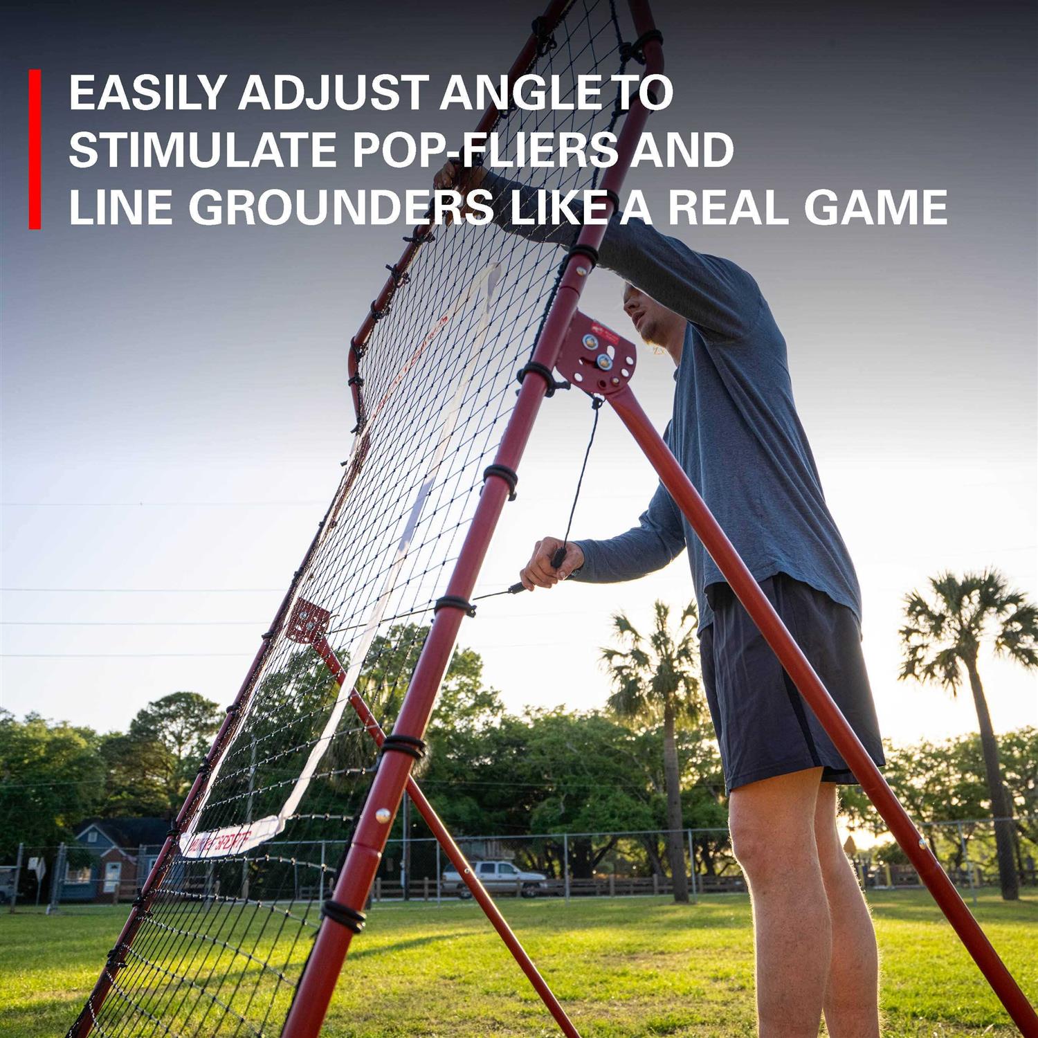 Rukket Sports Rukket Pitch Back Baseball/Softball Rebounder Pro - Image 4