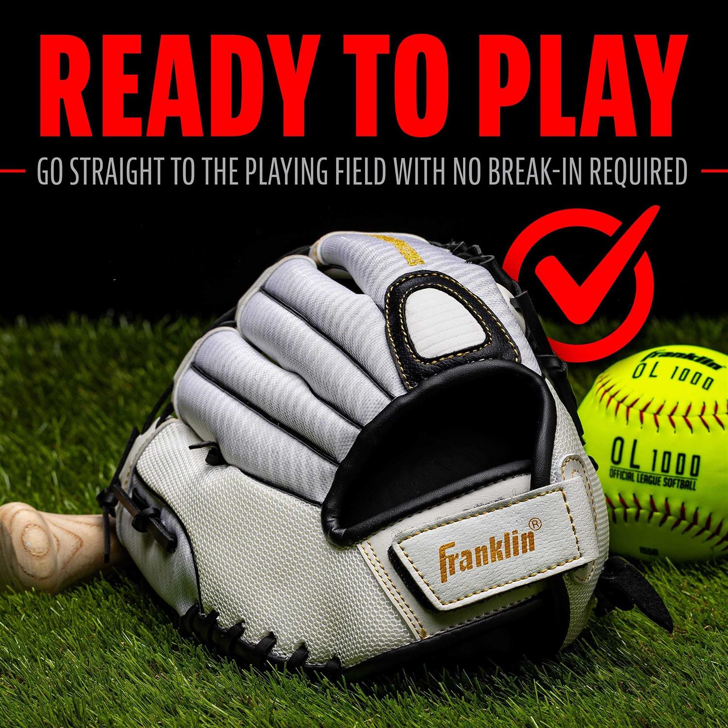 Franklin Sports Fastpitch Pro Softball Glove - Image 2