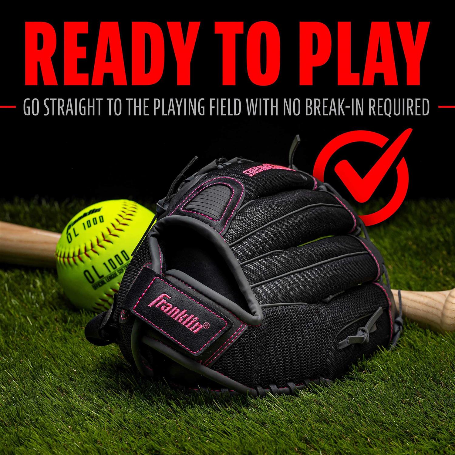 Franklin Sports Fastpitch Pro Softball Glove - Image 2